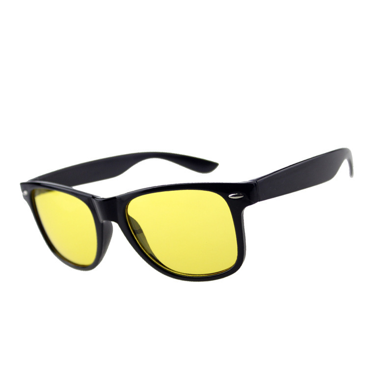 Rice Nail Day and Night Dual-Use Sunglasses Anti-Car Big Light Night Vision Sunglasses Yellow Brightening Polarized Night Vision Glasses