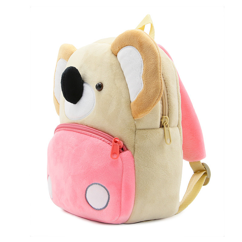 Keding Animal Koala Children's Bag Backpack Plush Backpack Animal Koala Early Childhood Education Relief Bag