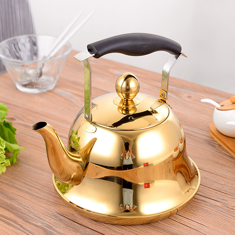 304 stainless steel kettle gas induction cooker natural gas whistle household gas kettle stainless steel teapot