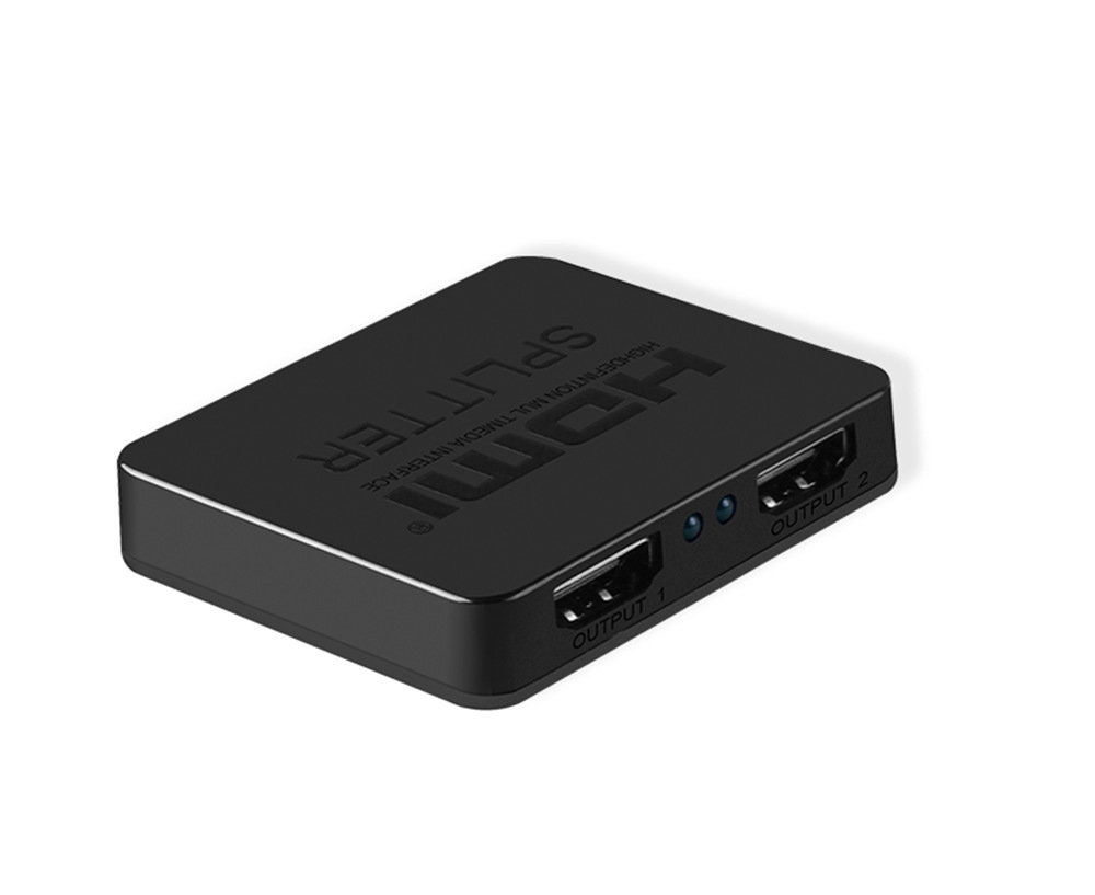 HDMI distributor one minute two switcher 4k * 2k 1 in 2 out frequency divider same screen device frequency divider converter