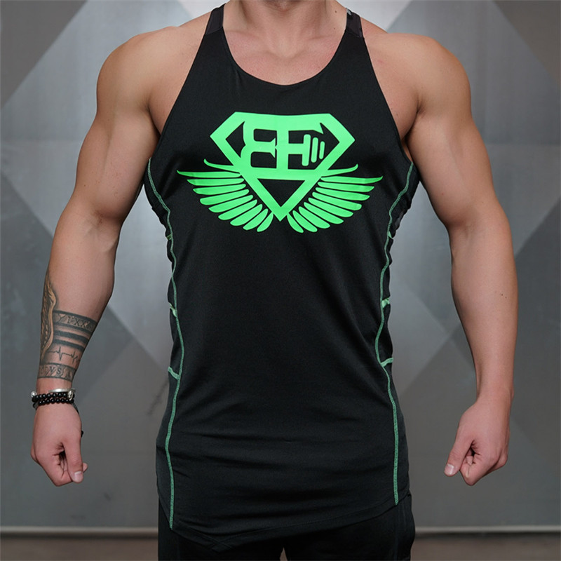 Muscle fitness men's summer new camouflage sleeveless running sports leisure vest a generation of hair