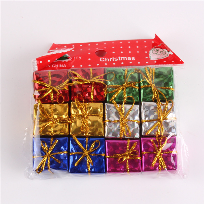 2.5 cm-10cm laser foam gift bag wholesale Christmas tree decorations Christmas outfit