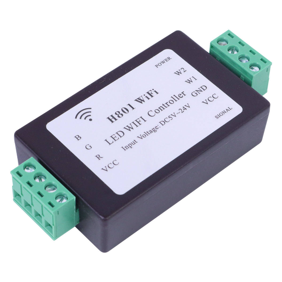 H801WiFi WiFi controller, LED controller, RGB controller, RGBW light bar controller