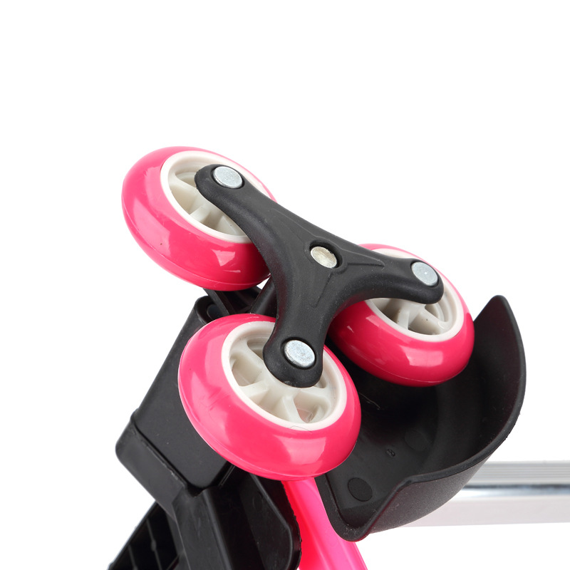 Bag handle bracket for one-time delivery, unisex primary school students, climbing stairs, six-wheeled bag handle bracket accessory