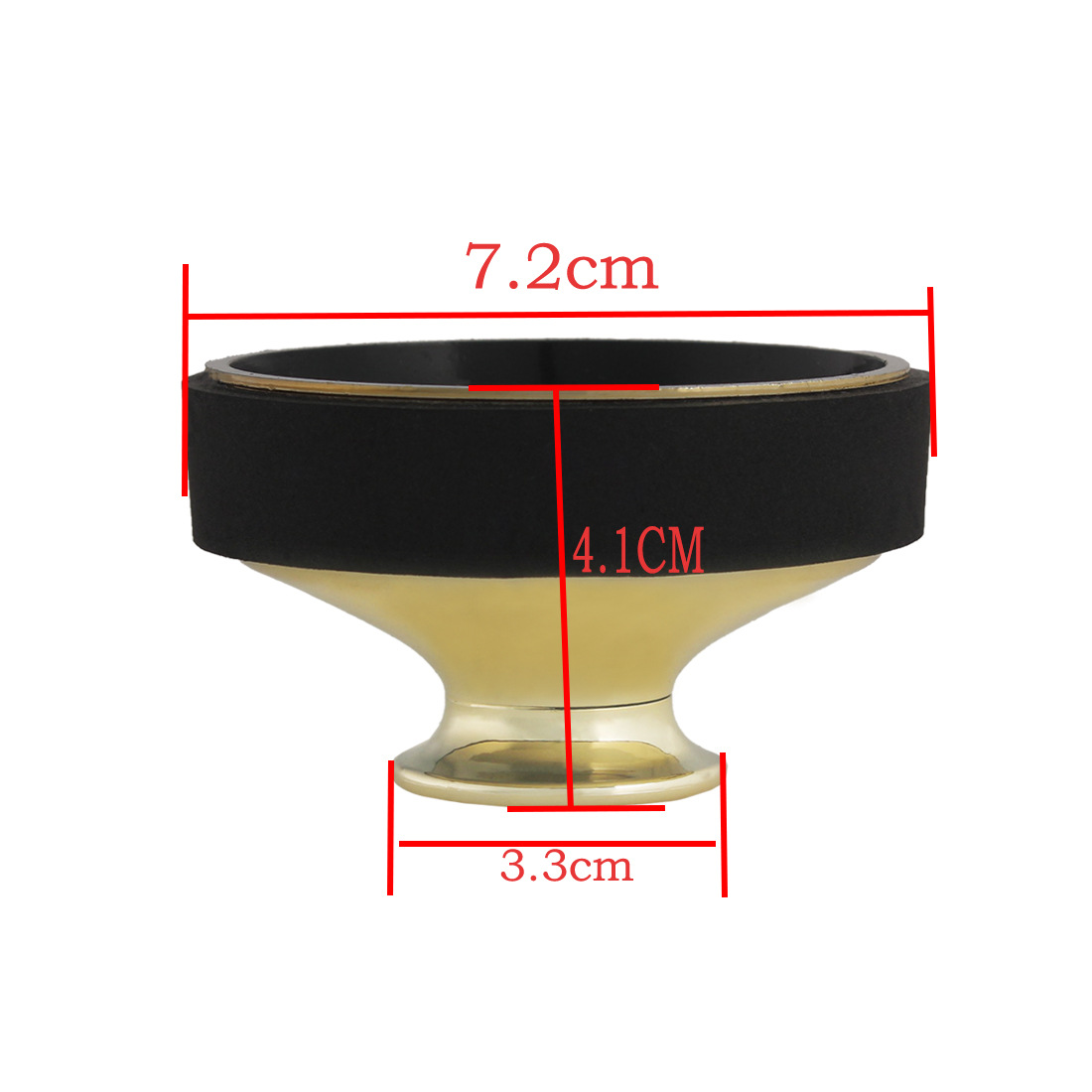 Round alto saxophone mute beginner ABS mute musical instrument wind music accessories wholesale factory direct hair
