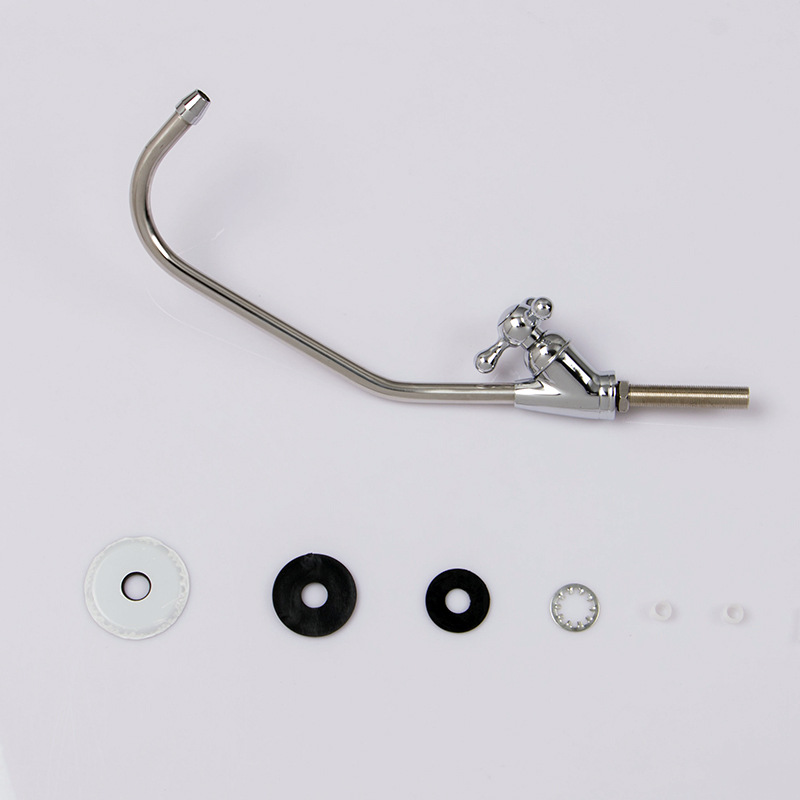Small three-Fork copper cleaning faucet single double water sitting copper faucet water purifier faucet household direct drinking water