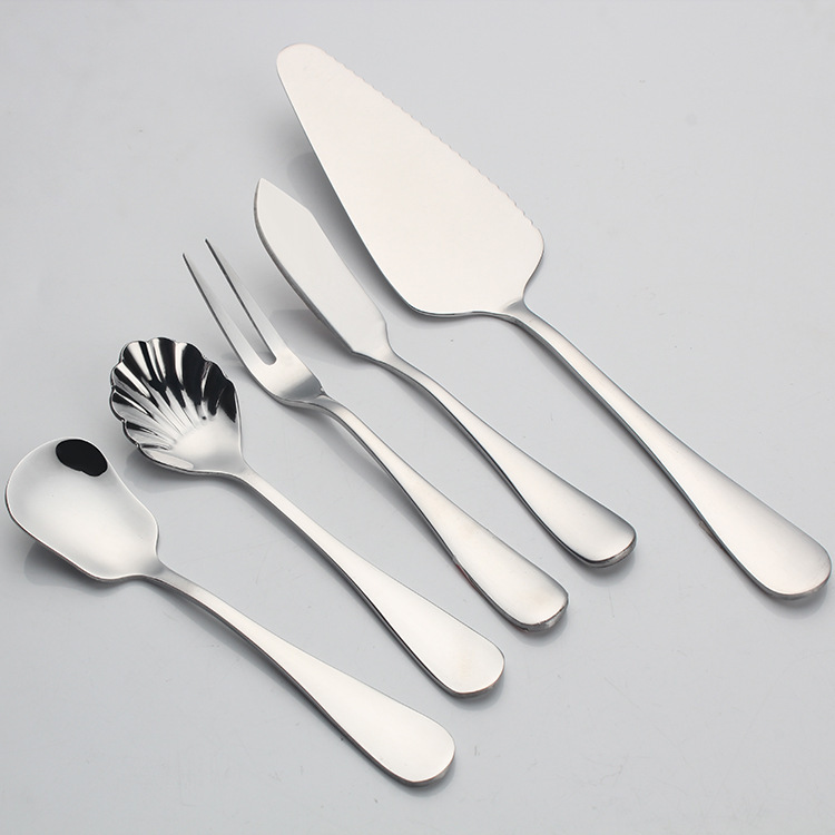 1010ステンレスホテル洋食ステーキナイフフォークスプーン公共スプーン食器セットロゴ卸売り|undefined