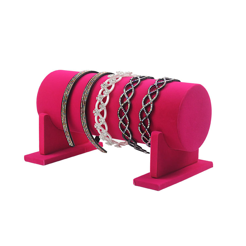 11*30cm Korean version of black velvet hair band display stand hair band display stand head band first jewelry display spot