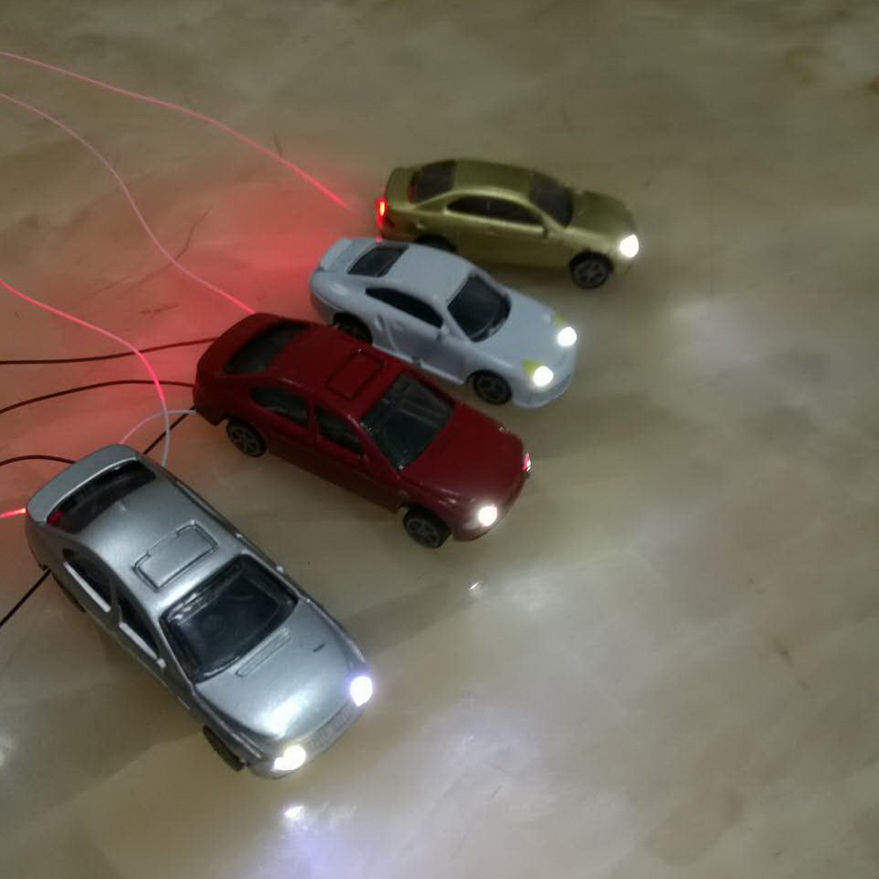 Sand table model material model car color car model car sand table simulation car