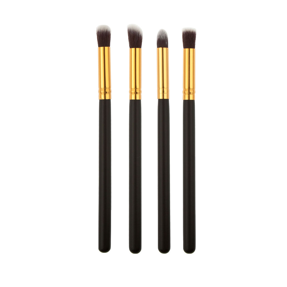 A generation of 4 long rod small eye shadow makeup brush 4 eye makeup brush beauty tools manufacturers in stock