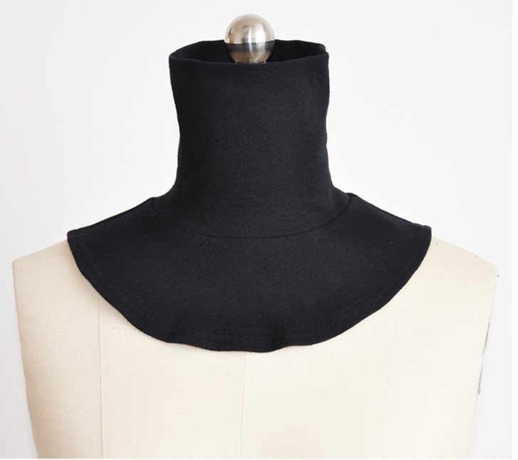 新款冬季針織假領子假毛領輔料服飾配件飾品翻領打底圍脖頭套衣領