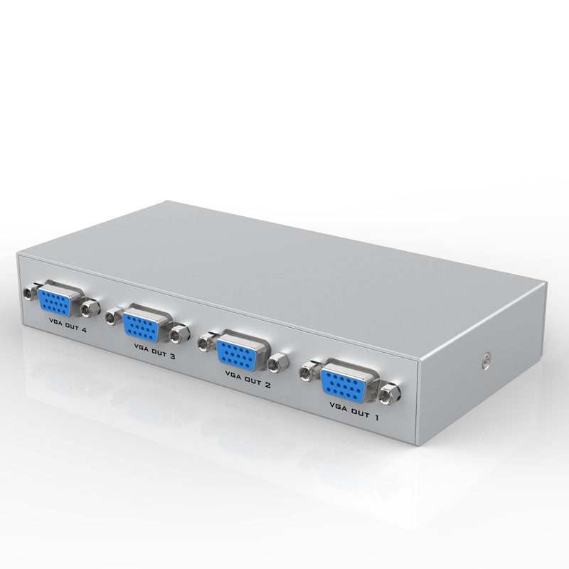 Maituo HD VGA distributor Screen splitter one-to-four video branch multi-display same picture MT-1504