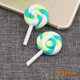 Soft Pottery Lollipop Cream Mobile Phone Shell Accessories Food Play diy Accessories Slime diy Lollipop Accessories