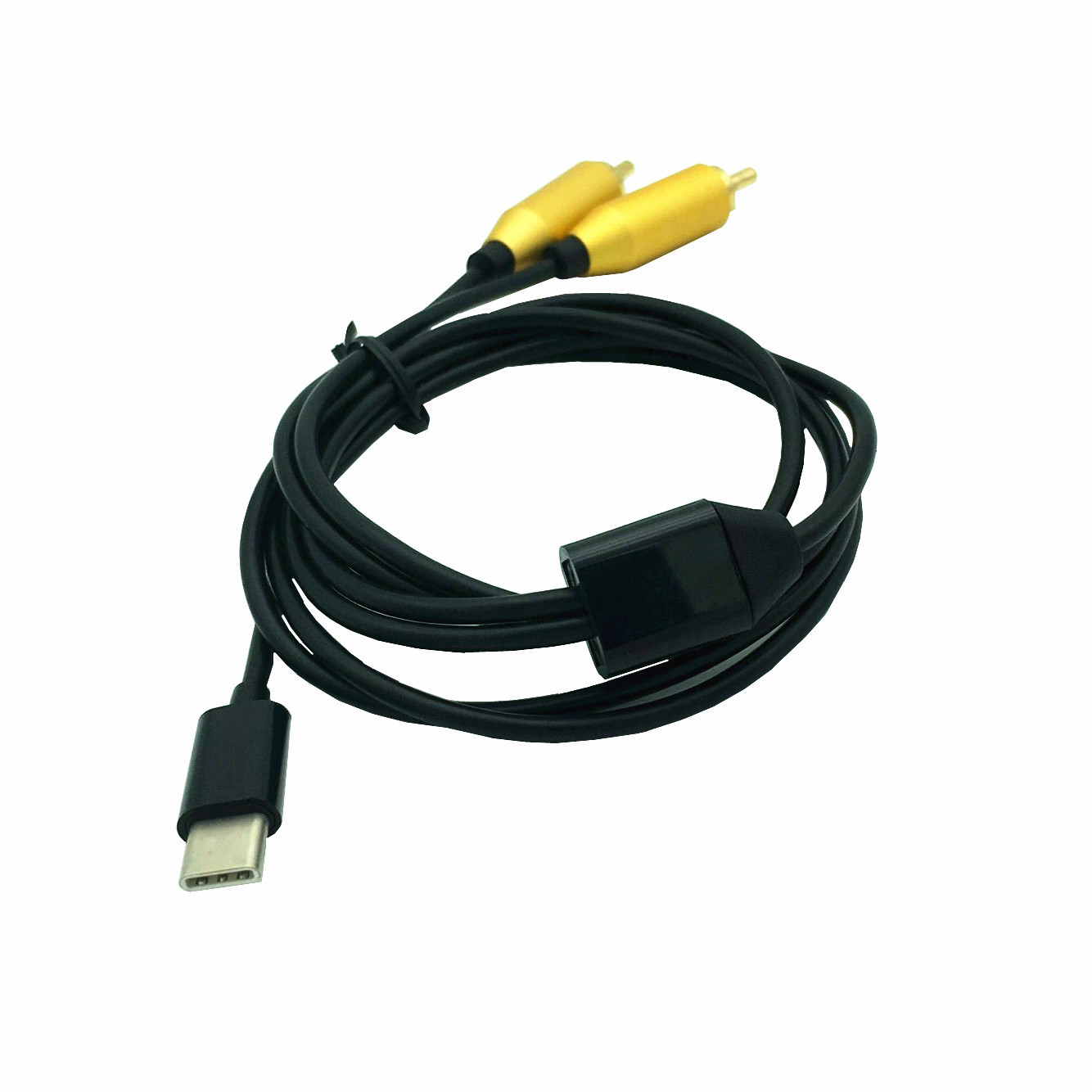 type-c to 2rca male dual Lotus mobile phone suitable for Xiaomi 6 LeTV audio cable