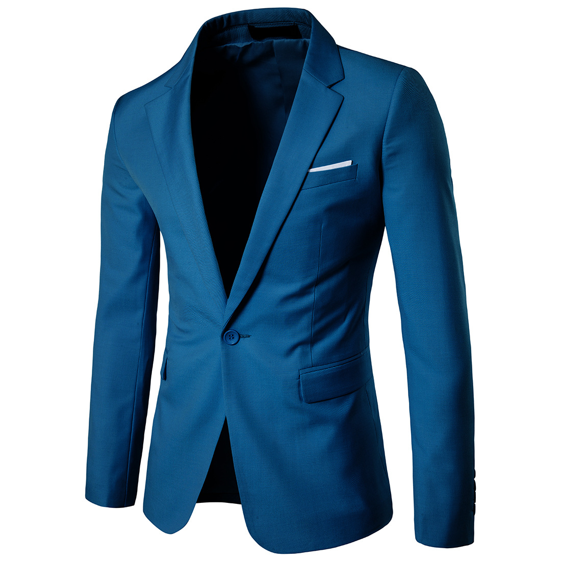 2019 business casual suit man best man wedding one button suit jacket men's 9 colors S-6XL purple