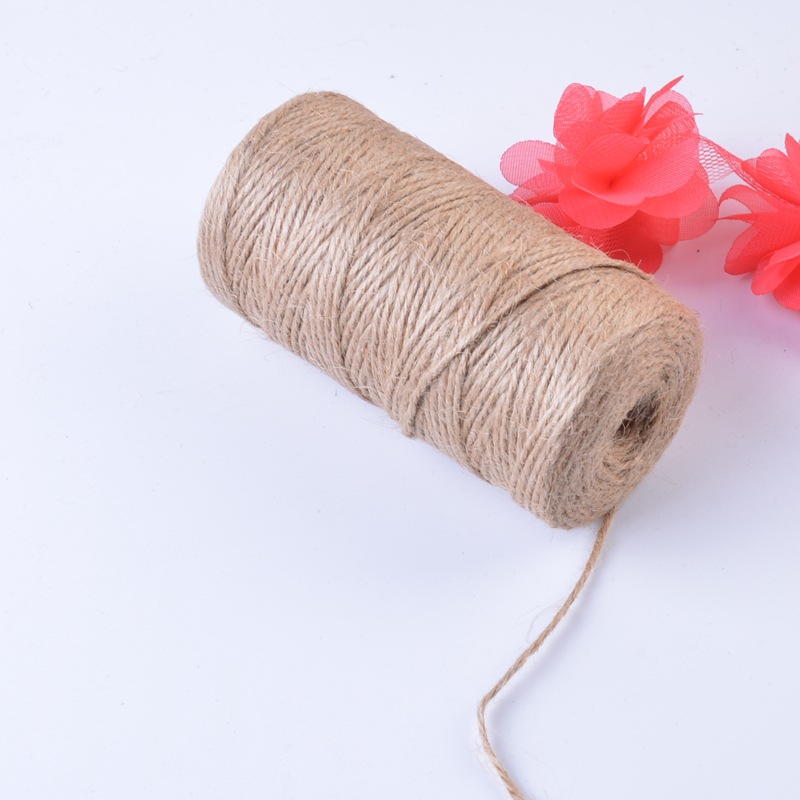 100 m DIY natural hemp rope hemp rope handmade material wholesale zakka packaging rope craft accessories hemp rope