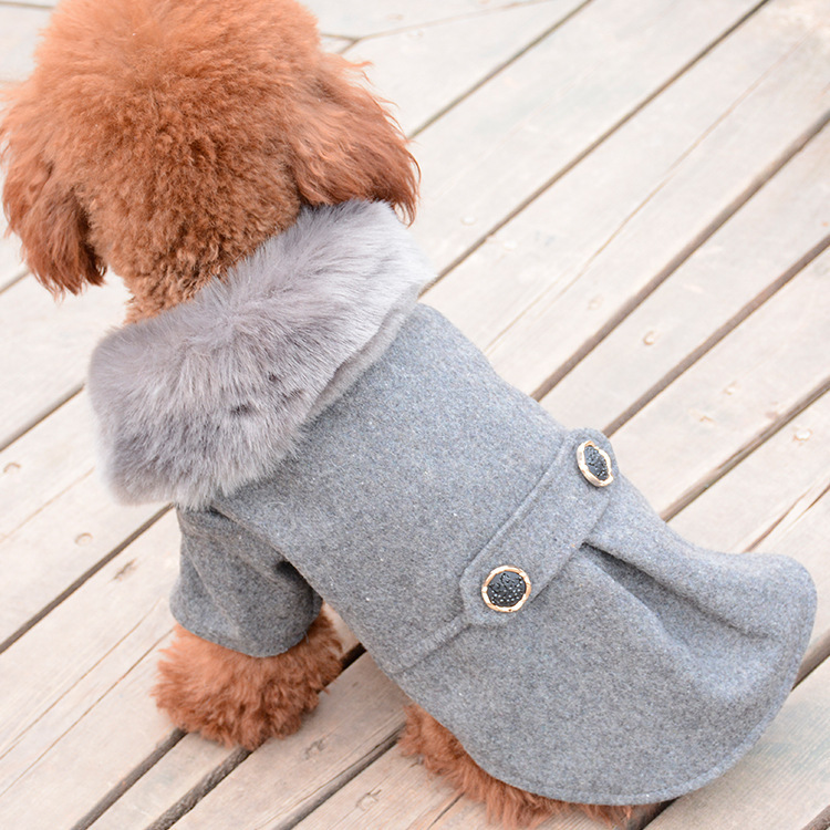 新しいソリッドカラーの犬服秋/冬二本足ペット用品ナニージャケットホット販売越境犬アパレル|undefined