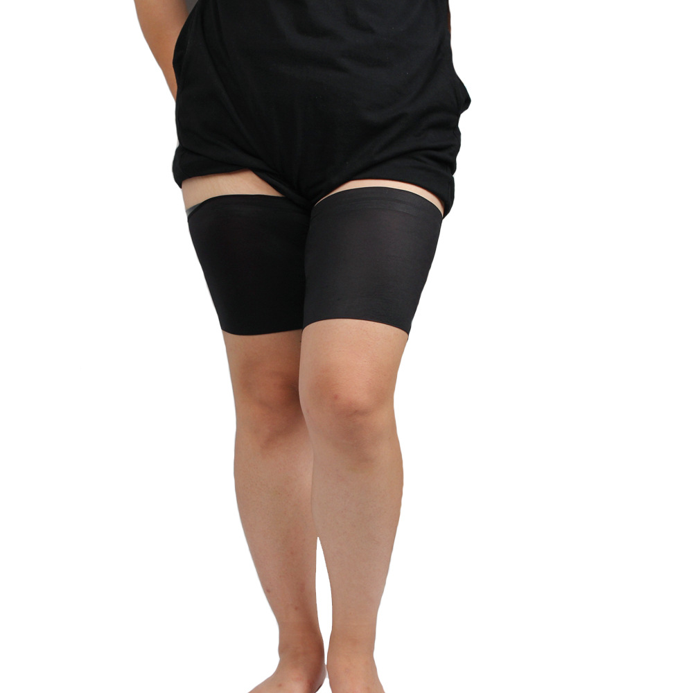 European and American Silicone Anti-slip Socks Cover Elastic Flat Thigh Cover Large Size Anti-friction Leg Cover Leg Belt_voghion.com