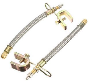 Factory Direct Sales Valve Tip Extension Tube Valve Metal Braided Extension Tube Inflator Tube Inflatable Extension Tube Inflator