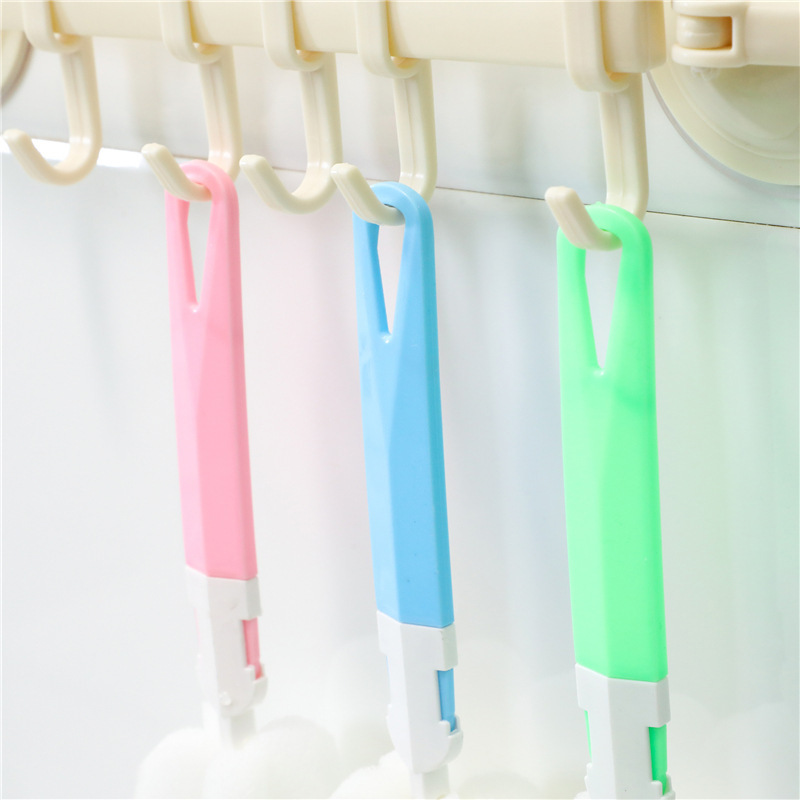 Spot independent packaging removable bottle brush insulation Cup brush milk bottle brush cleaning brush tea cup cleaning brush