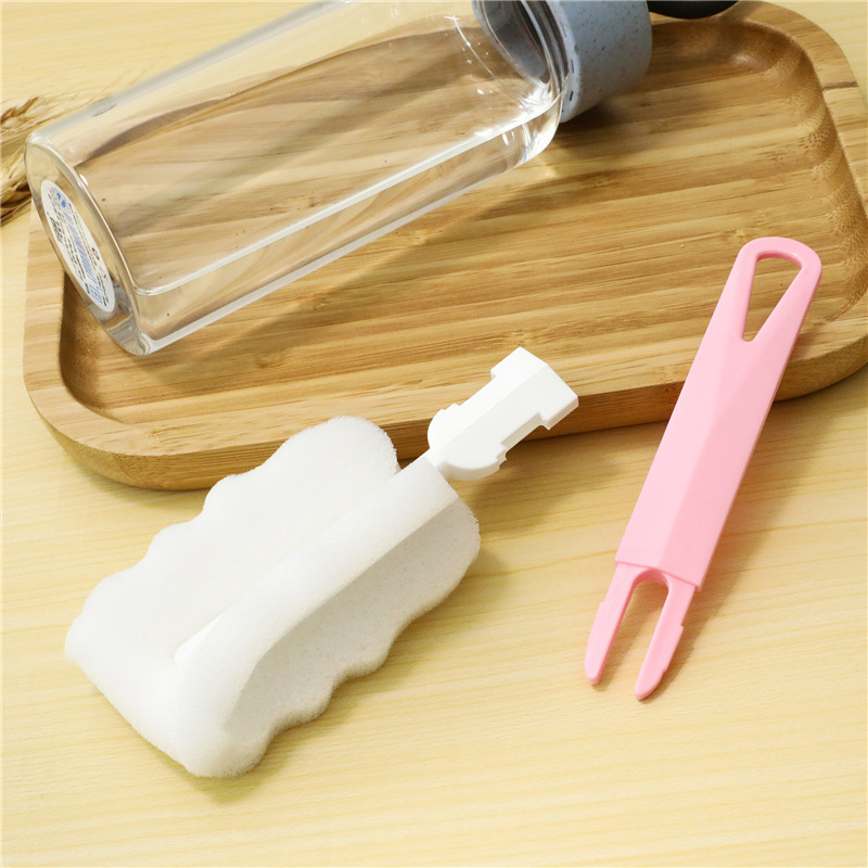 Spot independent packaging removable bottle brush insulation Cup brush milk bottle brush cleaning brush tea cup cleaning brush