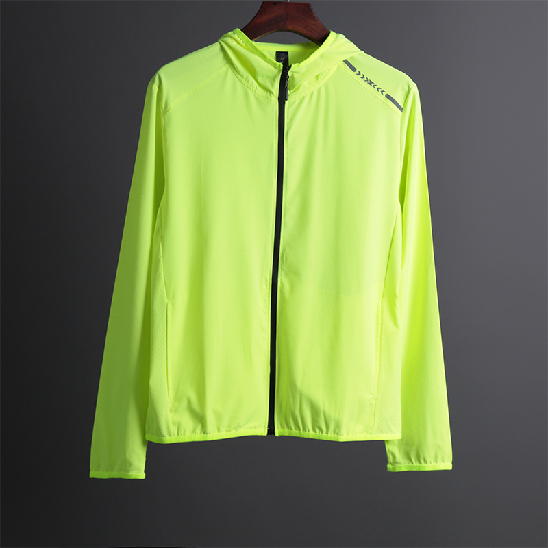 Autumn 2024 New Sunscreen Clothes Quick-drying Running Top Fitness Clothes Outdoor Training Clothes Group Buying Unit Clothing