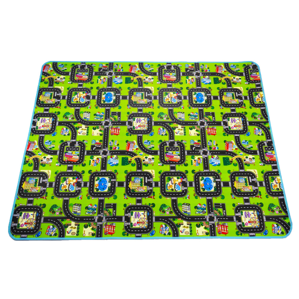 Educational traffic mat baby crawling mat children non-slip mat foam mat wholesale aluminum film brand
