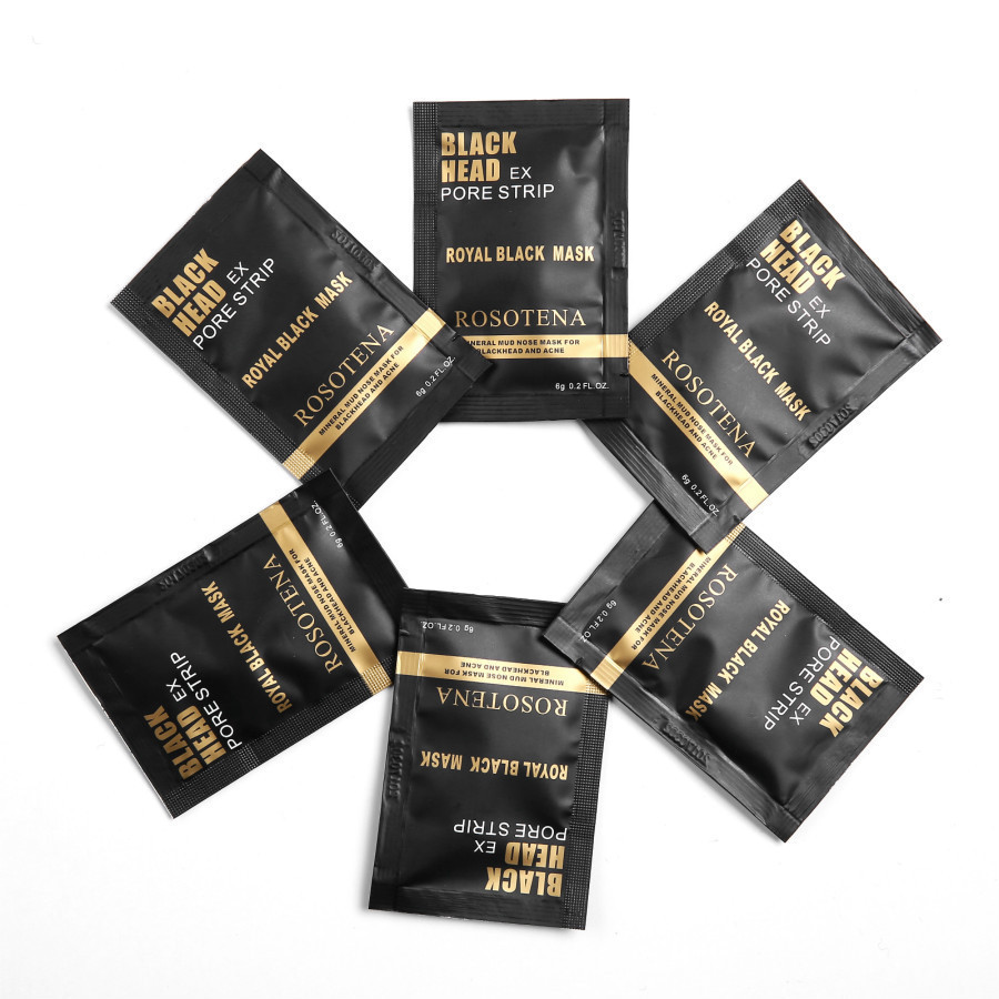 ROSOTENA blackhead acne removal grease nasal membrane removal blackhead pig nose patch BLACK MASk