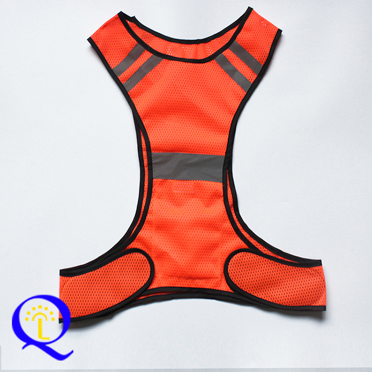 Spot 2019 upgrade pocket cycling night run outdoor sports vest night running riding reflective vest wholesale
