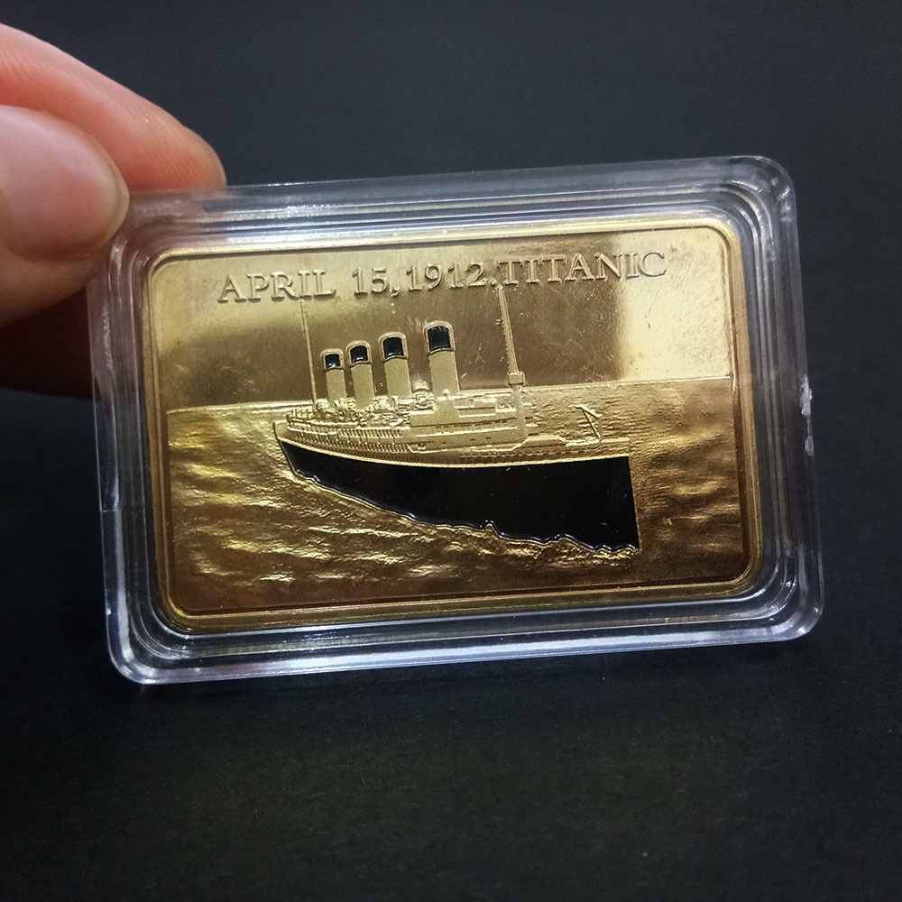 Titanic Commemorative Medallion Commemorative Coin Factory Direct Cross-border Exclusive For Amazon Explosions