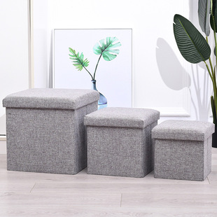 Storage Stool Storage Stool Sittable Adult Sofa Household Fashion Creative All-match Shoe Stool Non-woven Storage Box