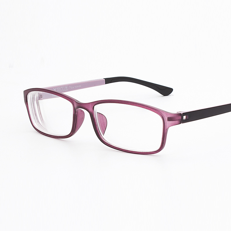 Myopia glasses finished myopia 50-600 degree myopia female TR90 glasses frame retro students