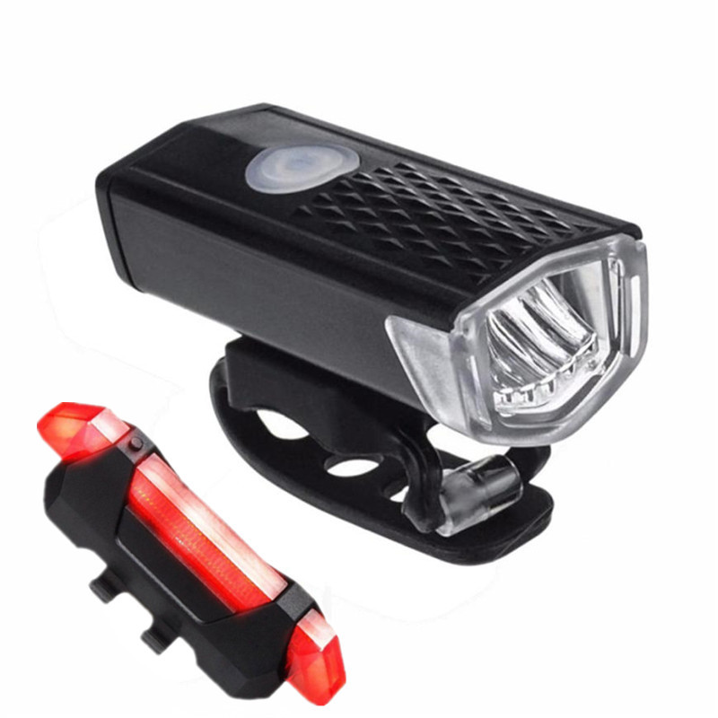 USB charging 2255 bicycle lights headlights mountain bike highlight lighting night cycling equipment accessories