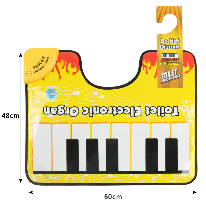 Cross-border toilet electronic organ ToilePottyPiano adult children fun leisure relief toys wholesale