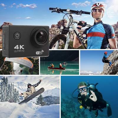 Sports camera Wireless wifi new mini smart HD outdoor waterproof camera 4K sport DV