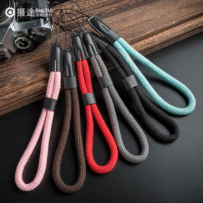 Photographed Micro Single Camera Wristband, Portrait Camera Hand Rope Cotton Camera Strap, Mobile Phone Strap, Mobile Phone Rope, Cute Camera Strap