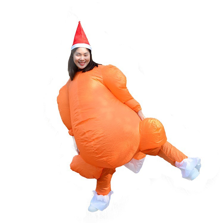 Foreign trade inflatable clothing magic pants inflatable Turkey party inflatable clothing clothing