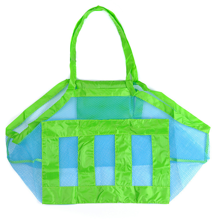 Summer Children's Beach Mesh Bag Oversized Toy Storage Bag Sand Digging Tool Mesh Beach Bag Mesh Beach Bag