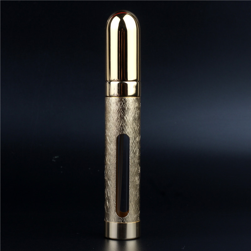 Wholesale perfume bottle sub-packaging glass spray bottle convenient travel perfume bottle lipstick tube empty bottle 12ml