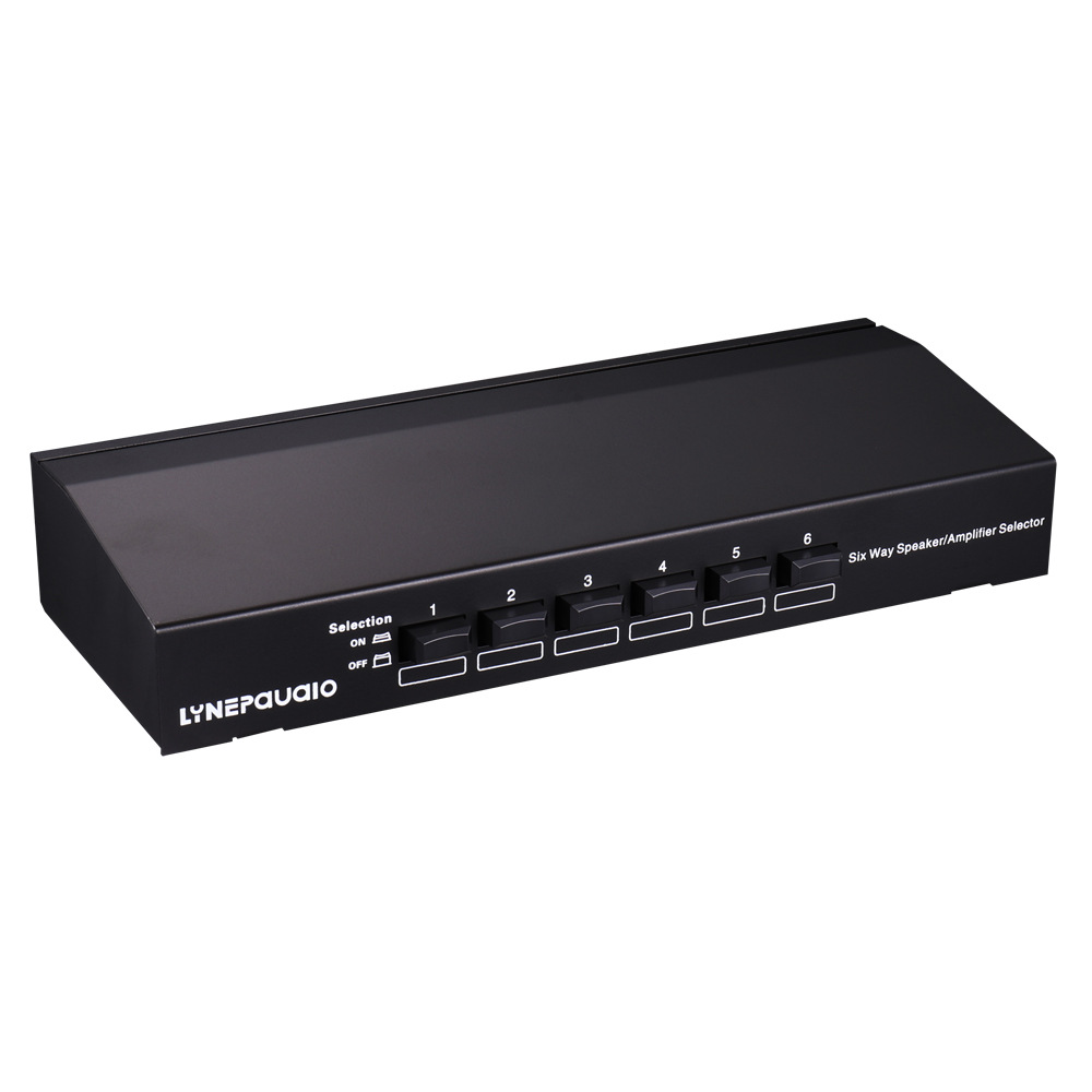 Pinduoduo professional six-way stereo speaker/amplifier comparator bidirectional selection switch switcher