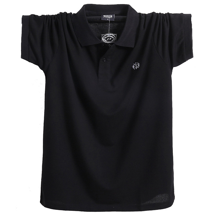 Add fertilizer to increase short sleeve 1807 oversize lapel short sleeve youth sweat cotton polo shirt a generation of hair