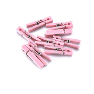 baby shower baby pink mini clothespin baby shower party benefits European style small pin