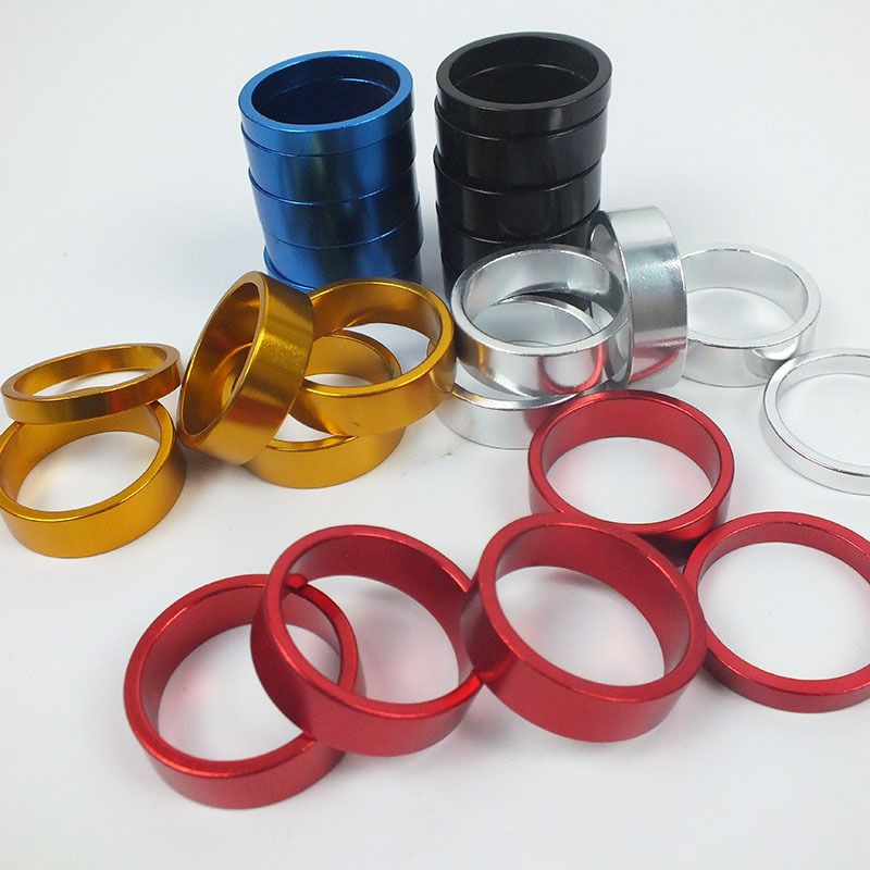 Mountain Bike Highway Dead Flying Front Fork Washer Aluminum Alloy Washer Color Washer Front Fork Bowl Set Gasket