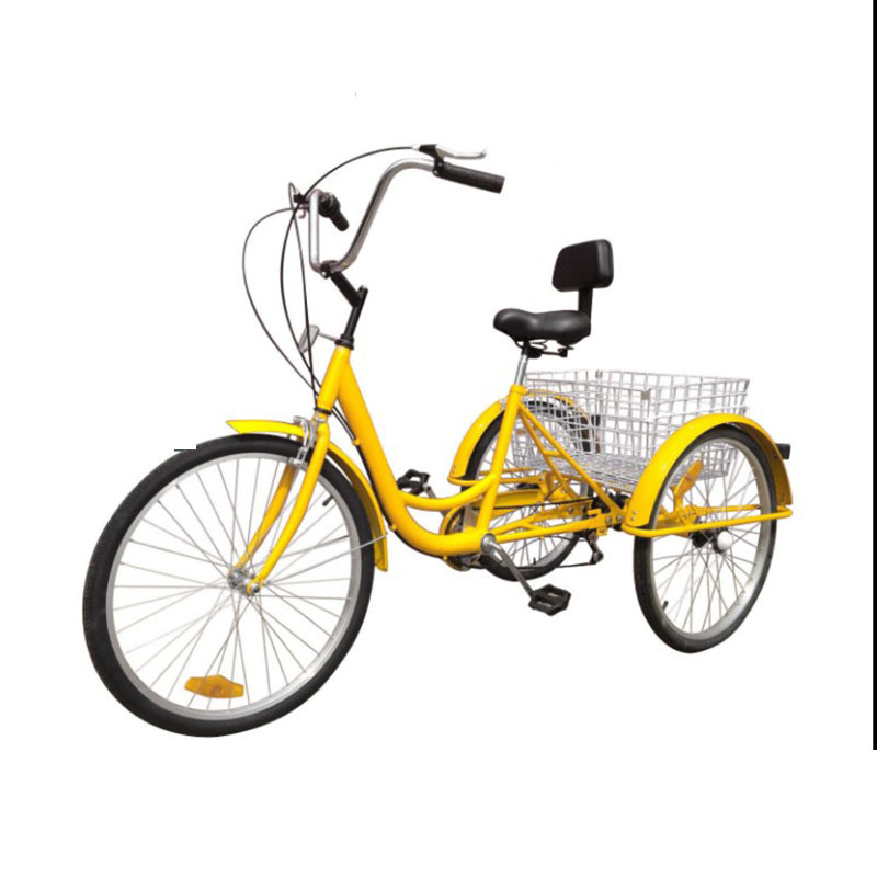 Elderly Bicycle Human Leisure Elderly Tricycle Bicycle Tricycle Trolley Sanitation Cleaning for Adults