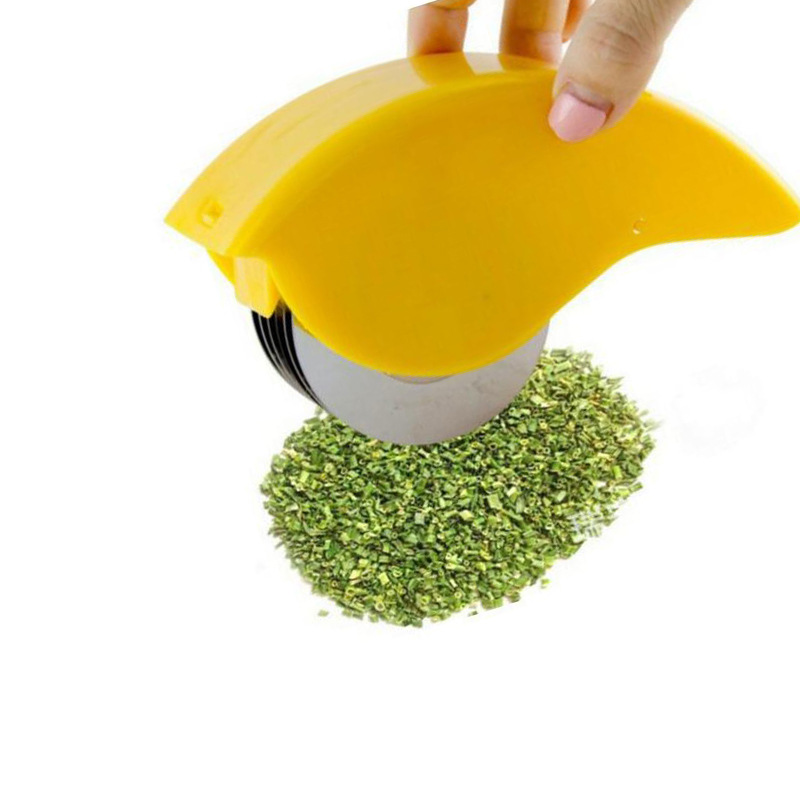 Stainless steel roller onion and garlic cutter vegetable shredder ginger and garlic cutter shredded slicer roller vegetable cutter