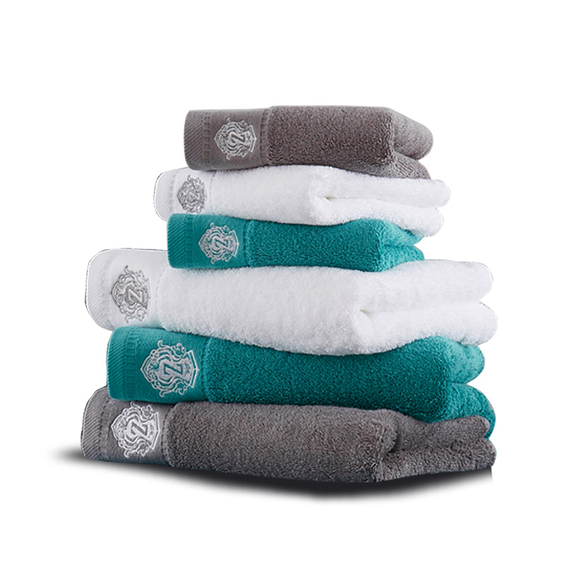Factory direct New Star hotel cotton towel three-piece company gift personalized bath towel embroidered LOGO