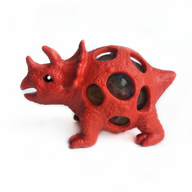 Creative new trick vent small toy dinosaur grape ball pinch music decompression boring vent ball decompression ball