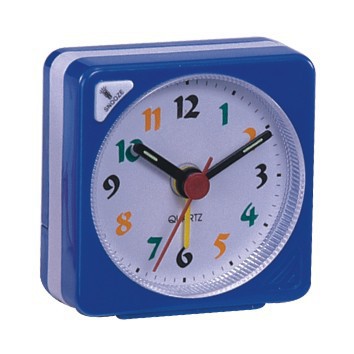 Gift small alarm clock travel alarm clock Mini small table clock alarm clock sound from small to large gradient