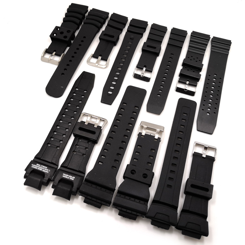 20 22mm 24mm Markable Watch Accessories Wholesale PU Water Ghost Strap