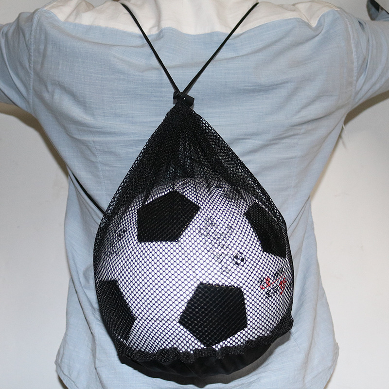 Logo dish net bag net bag handbag Football net bag basketball volleyball bag net bag single football bag